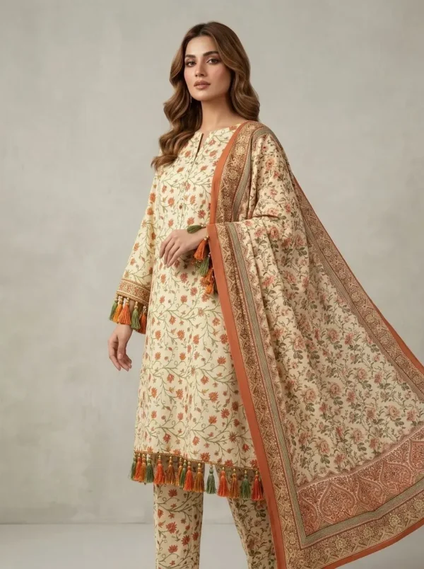 Unstitched | Lawn Suit | 3 PC